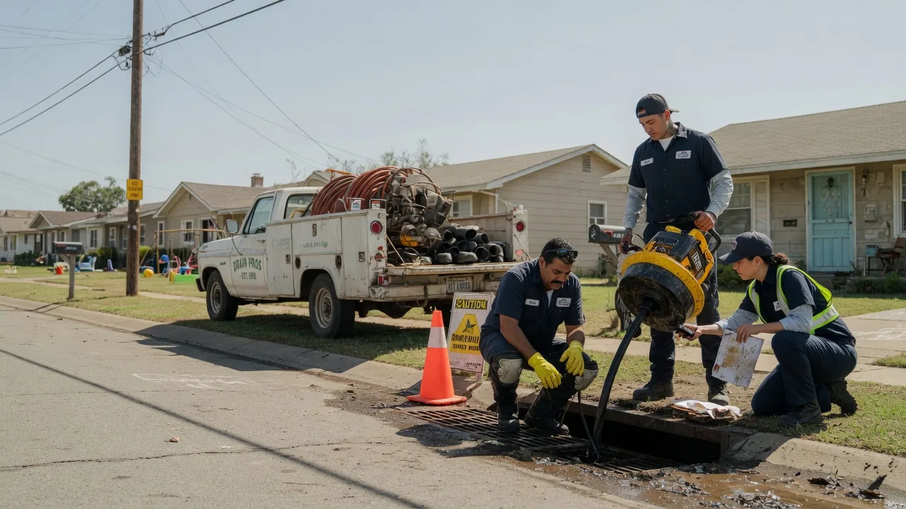 Drain Cleaning in Poulan, GA near me